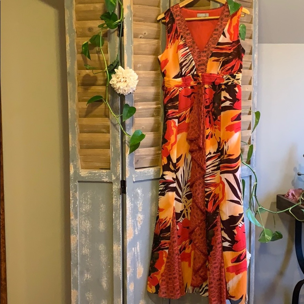 Per Una Vibrant Print Maxi dress🌵